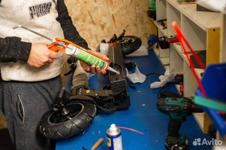 Гидроизоляция электросамокатов и велосипедов