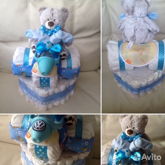 Мотоцикл из памперсов