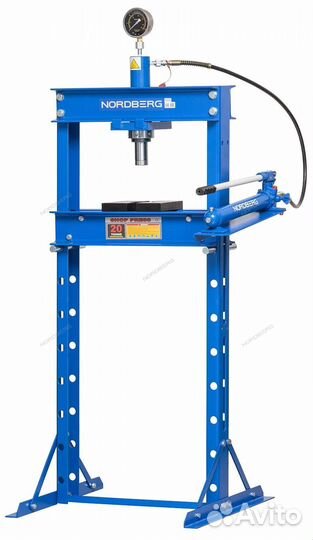 Пресс, усилие 20 тонн nordberg