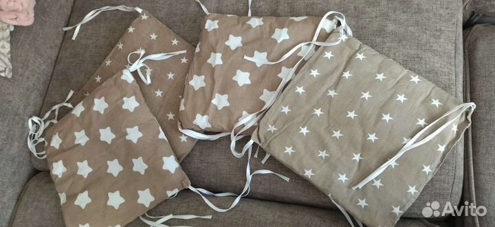 Бортики в детскую кроватку бу