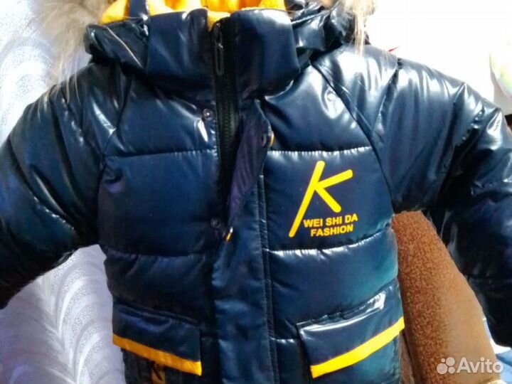 Пуховик moncler детский