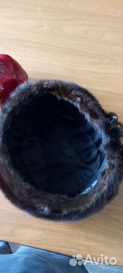 Шапка норковая женская