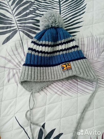 Шапка для мальчика демисезонная