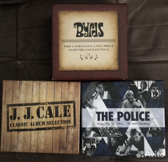 Cd box set Byrds, Kevin Ayers, Police