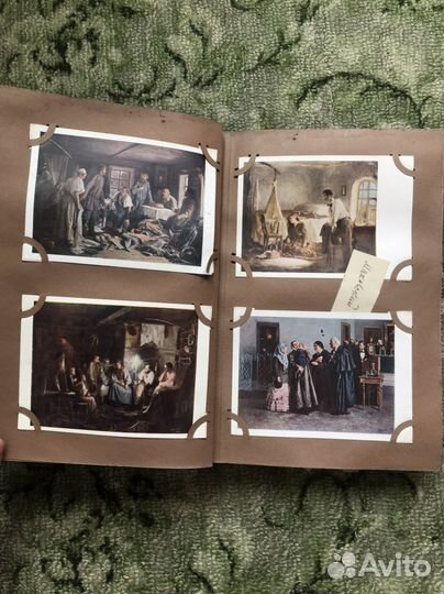 Коллекционная книга открыток из СССР