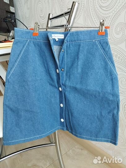 Джинсовая юбка