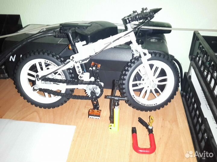 Детский конструктор «горный велосипед» lego 1:6