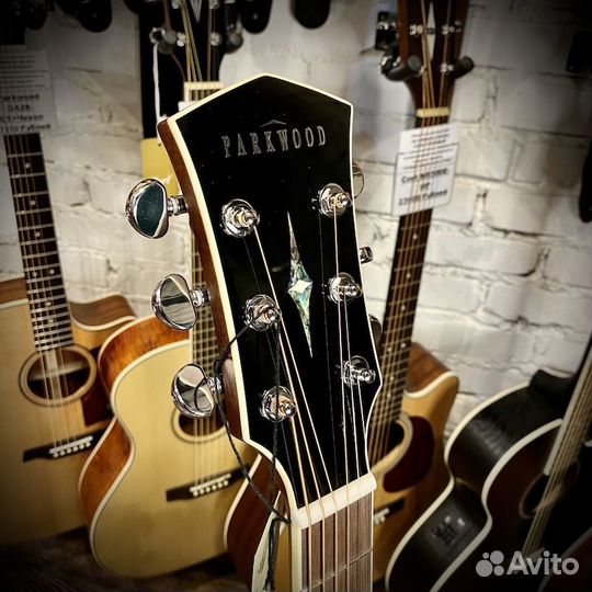 Акустическая гитара с кейсом Parkwood P610