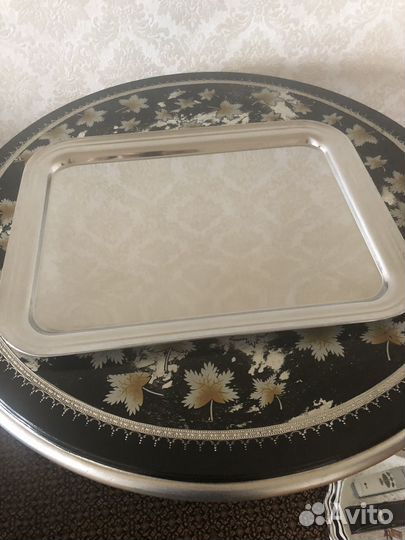 Поднос металлический