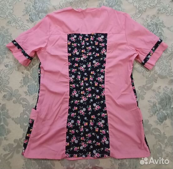 Медицинская блузка, ткань - тиси,р. 44-46