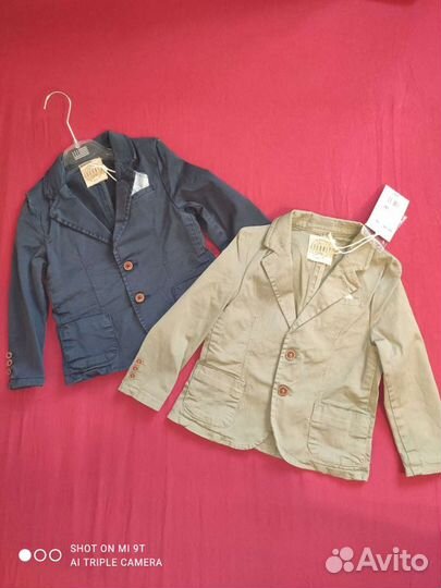 Пиджак для мальчика новый