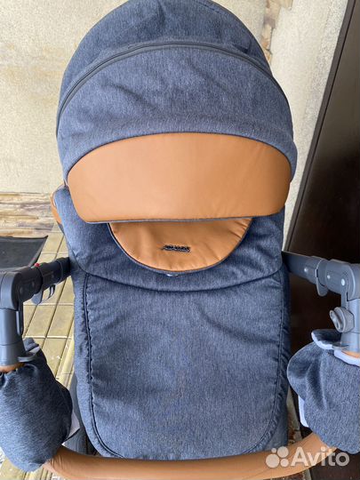 Коляска adamex 2 в 1 бу