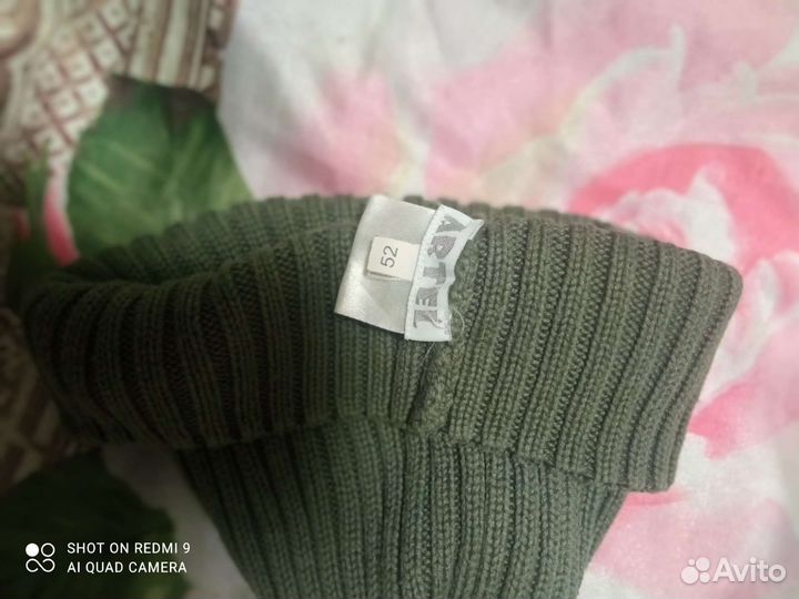 Вязаная шапка мужская