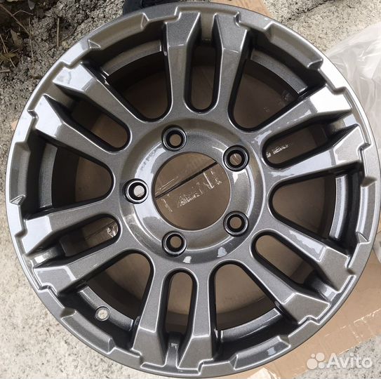 Диски Нива 7*16 ет40 Новые Тайга Графит