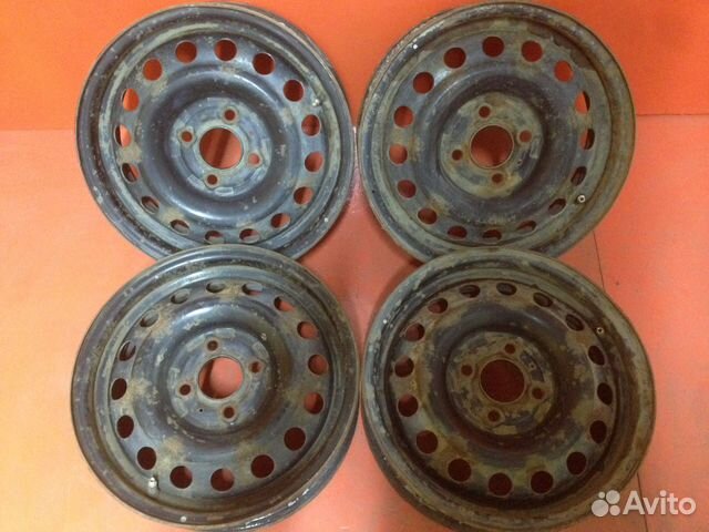 4 шт. Диски 14 4х100 DIA 60,1