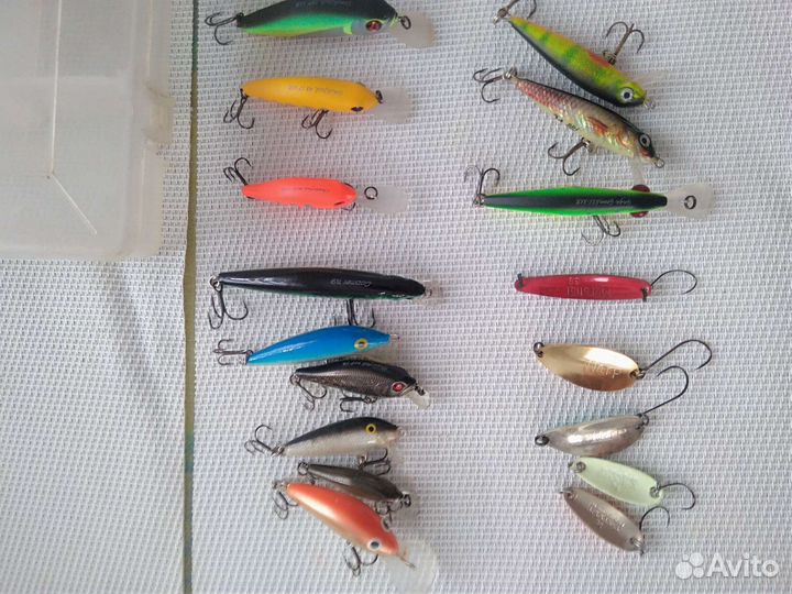 Наборы блесен и воблеров