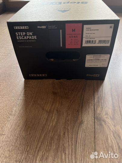 Крепления step on burton и ботинки burton