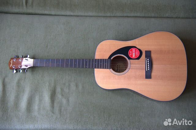 Акустическая гитара Fender CD-60S NAT