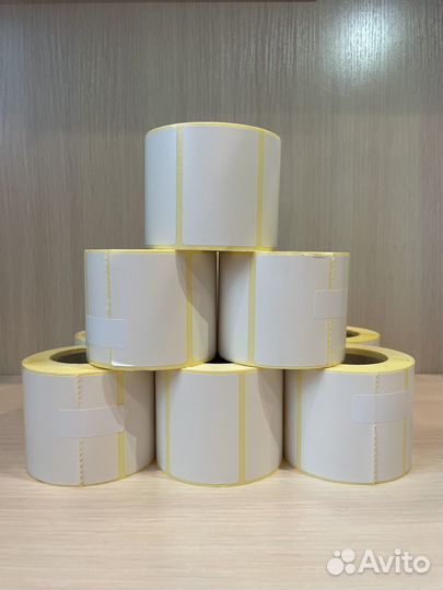 Термоэтикетки 58х40 эко мелкий/крупный опт