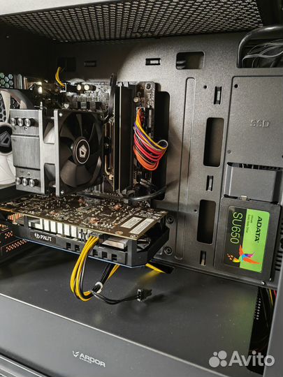 Игровой компьютер Intel Core i3 9100, GTX 950