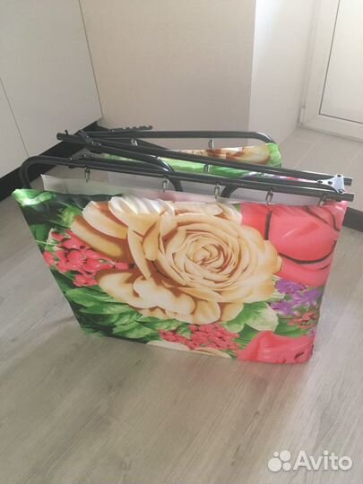 Раскладушка с матрасом