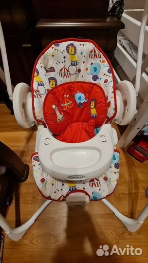 Детские электронные качели