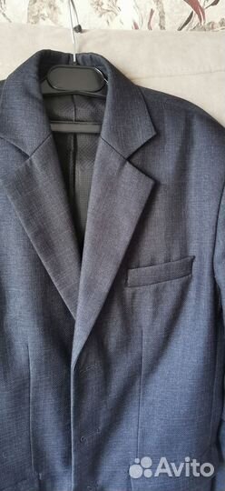 Пиджак школьный для мальчика 158