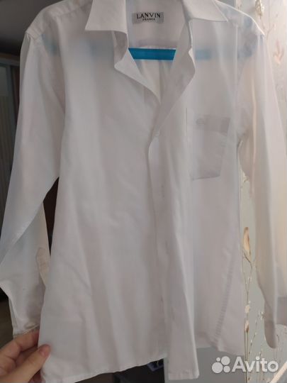 Школьные рубашки и брюки, джемпер 128-134