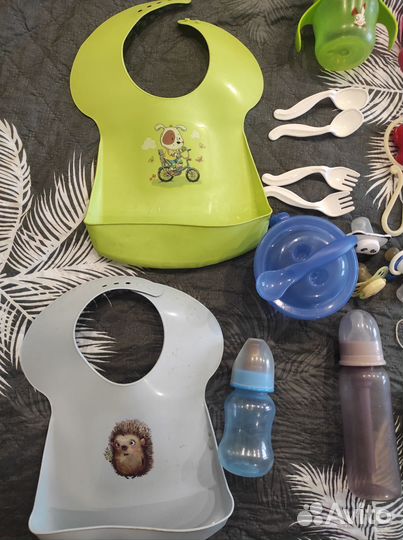 Бутылочки для кормления, соски, пустышки пакетом