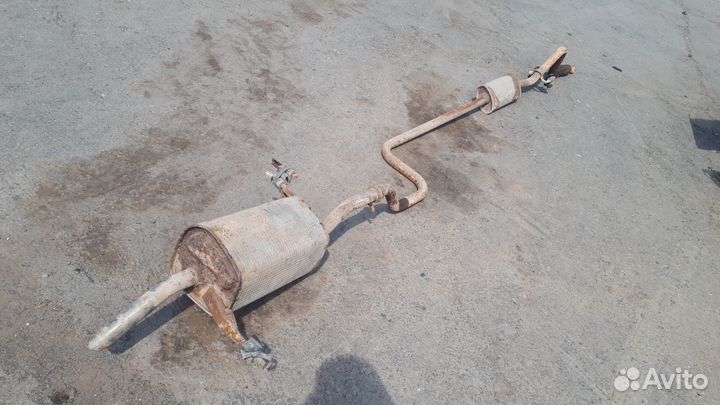 Глушитель Berlingo Partner Tepee B9 пежо партнер