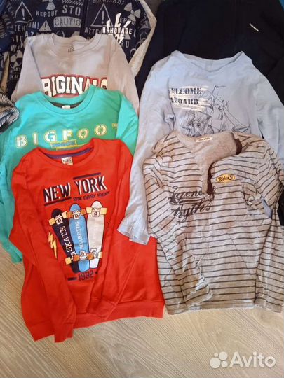 Вещи пакетом на мальчика 7-9 лет