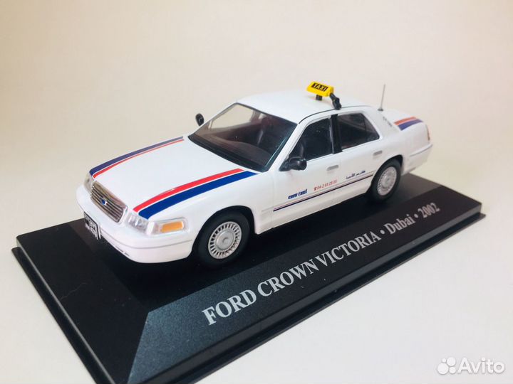 Ford Crown Victoria Taxi Dubai 1:43