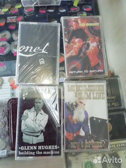 Аудиокассеты новые в слюде лотом