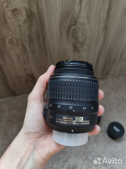 Объектив nikon 18-55mm f/3.5-5.6G AF-S DX