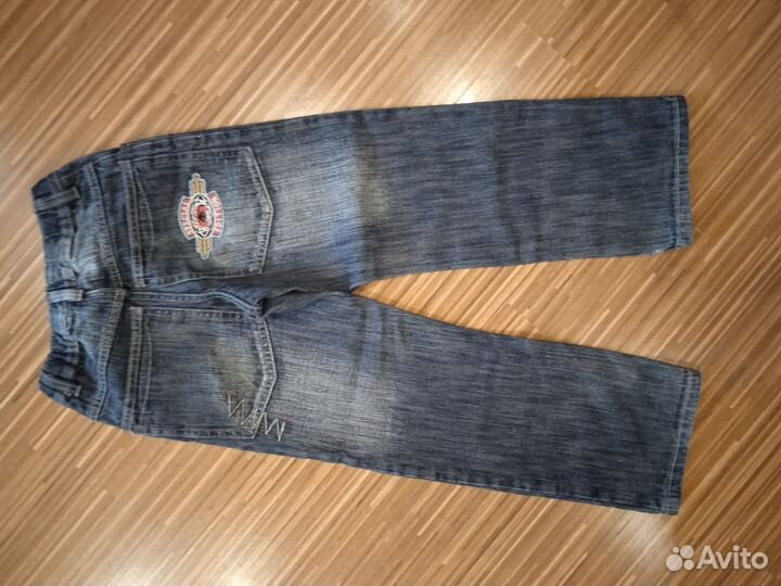 Пакет одежды + босоножки для мальчика 128-134