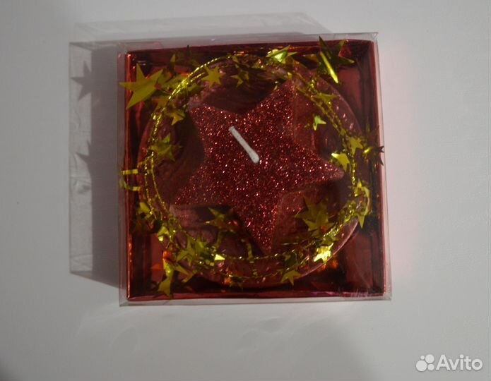 Свеча Новогодняя