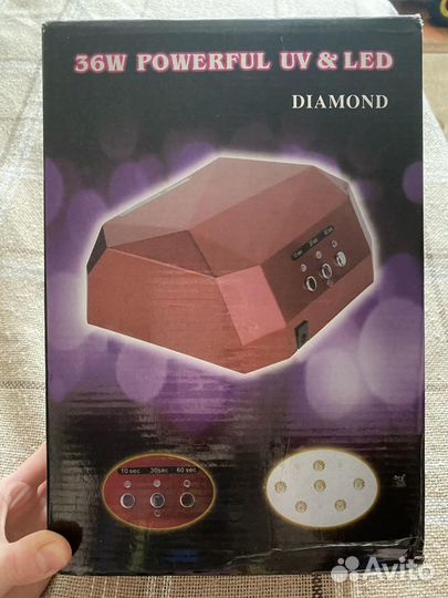 Led лампа для маникюра гибрид