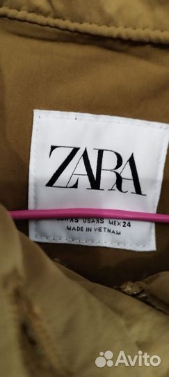 Плащ тренч zara