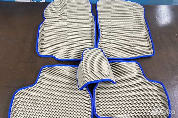 3d коврики eva эва с бортами калина, гранта