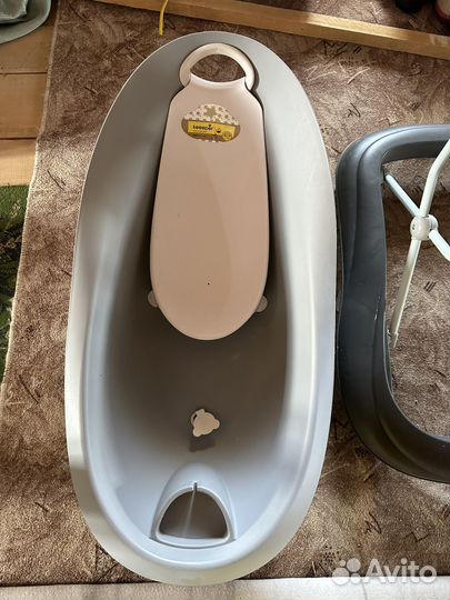 Детская ванночка для купания с горкой