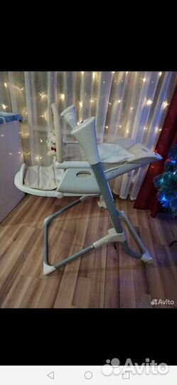 Стульчик для кормления 2в1(качель)