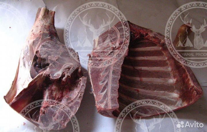 Мясо свежемороженое - оленина (в ассортименте)