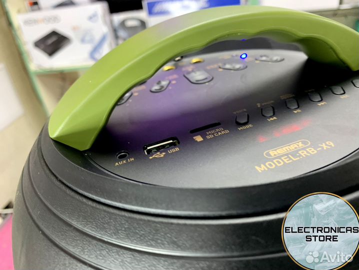 Блютуз Колонка Большая Remax RB-X9 Опт Розница