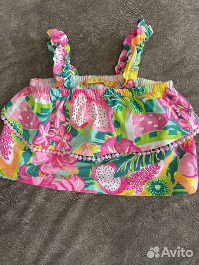 Летняя одежда для девочки 74 next