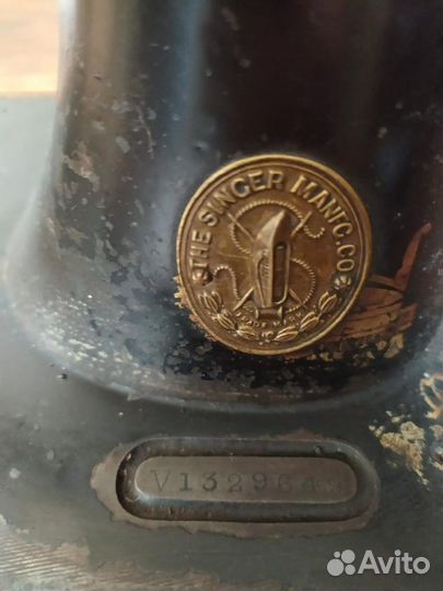 Швейная машинка Singer 1908 г в рабочем состояние