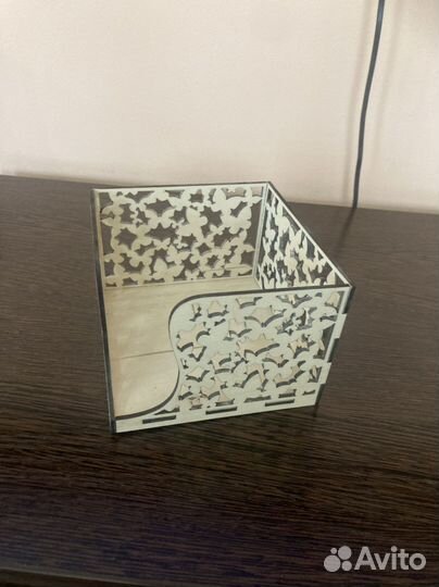 Салфетница из фанеры