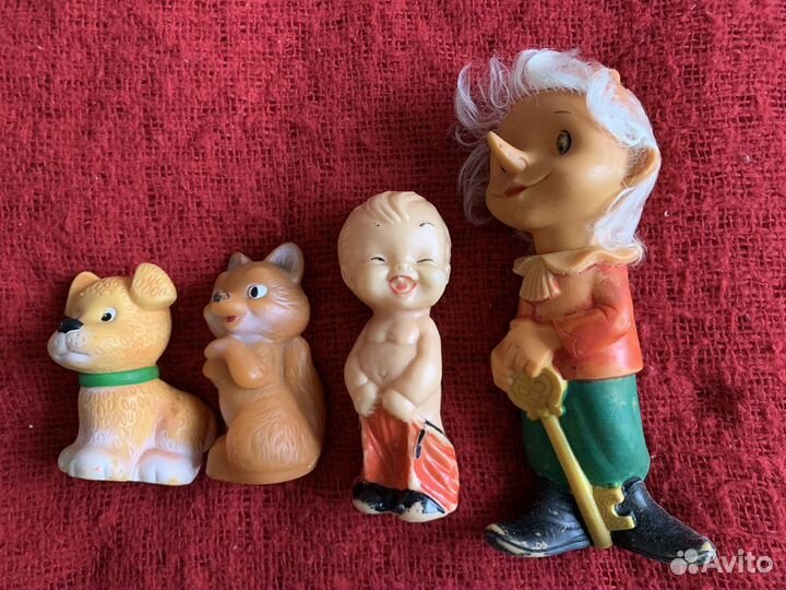 Игрушки СССР резиновые