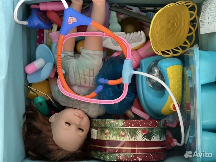 Коробки с игрушками