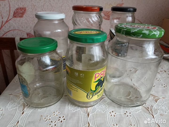 Банки стеклянные