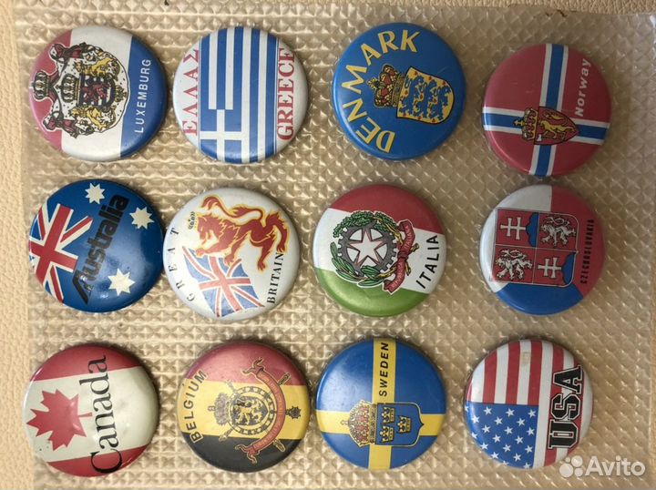 Значки стран